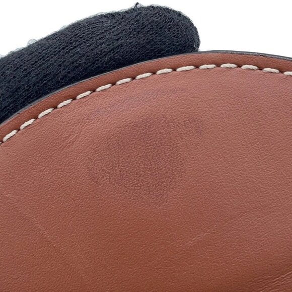 LOEWE Gate pocket Shoulder Bag Leather Brown - Picture 8 of 16